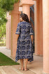 Women Fit & Flare Midi Ethnic Dress